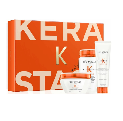 Kit Kérastase Nutritive 03 Produtos (Shampoo + Máscara + Leave-in)