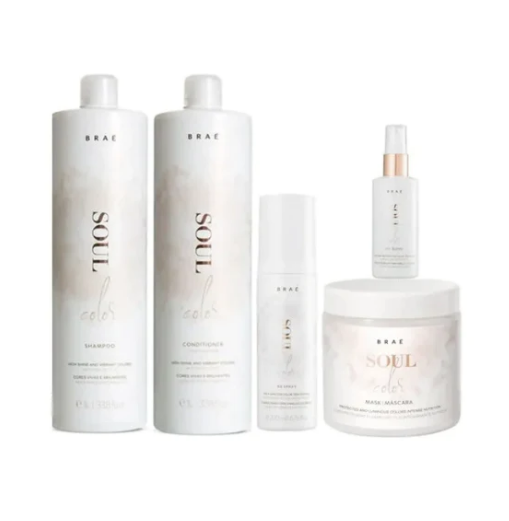 Kit Braé Soul Color Five Treatment (5 Produtos Litro)