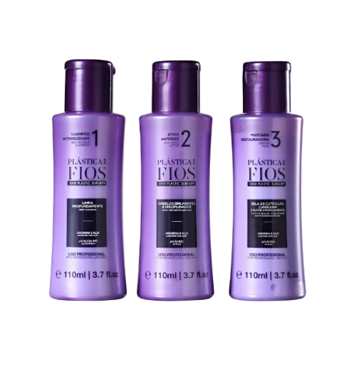 Kit Cadiveu Professional Plástica dos Fios Trio (3 Produtos) 3x110ml