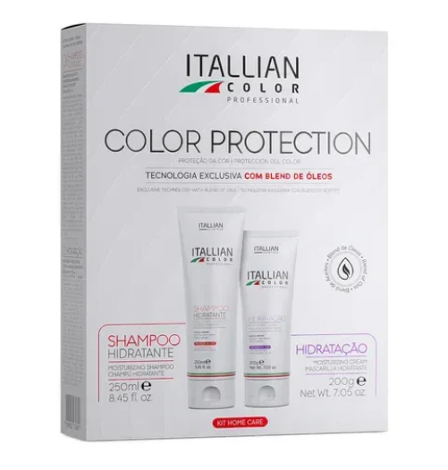 Kit Itallian Color Protection Shampoo Hidratação (2 Produtos)
