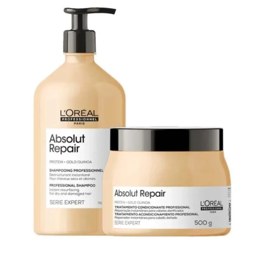 Kit L'Oréal Professionnel Serie Expert Absolut Repair Gold Quinoa + Protein (2 Produtos)