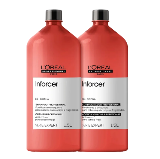 Kit L'Oréal Professionnel Inforcer Serie Expert Salon Duo (2 Produtos)