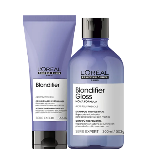 Kit L'Oréal Professionnel Serie Expert Blondifier Gloss Duo (2 Produtos)