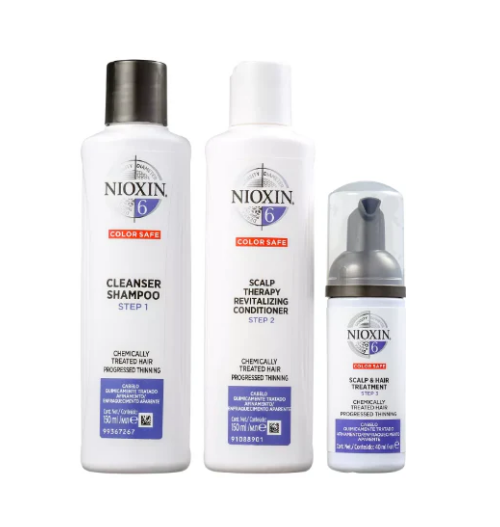Kit Nioxin System 6 Small (3 Produtos)