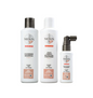 Kit Nioxin Trial Sistema 3 de Tratamento Contra Afinamento Capilar (3 Produtos)