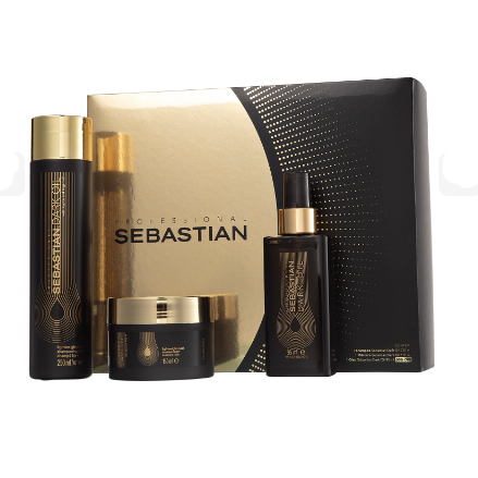 Kit Sebastian Professional Dark Oil Triplo Cuidado (3 Produtos)