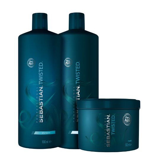 Kit Sebastian Professional Twisted Elastic Salon Trio (3 Produtos)