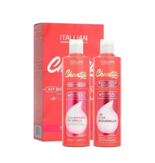 Kit Trivitt Chantilly Bioplastia Capilar  – Shampoo + Bioplastia