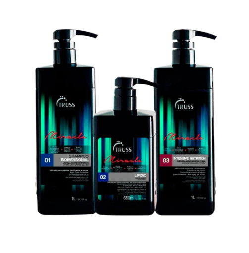 Kit Truss Fast Repair Refil (3 Produtos)