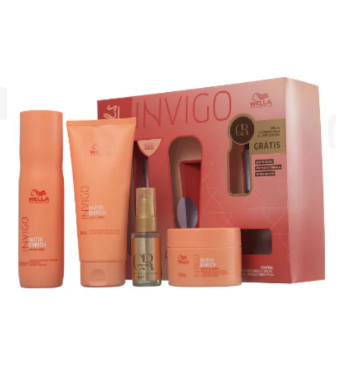 Kit Wella Professional Nutri Essentials (4 Produtos)