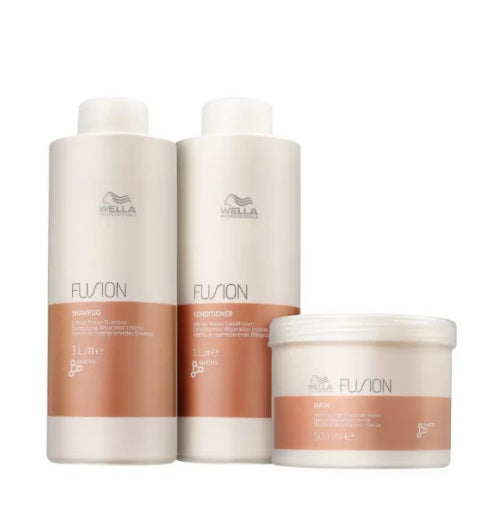 Kit Wella Professionals Fusion Salon Trio (3 Produtos)