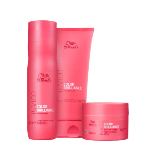 Kit Wella Professionals Invigo Color Brilliance Trio (3 Produtos)