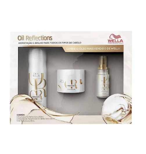Kit Wella Professionals Oil Reflections - Caixa Presente