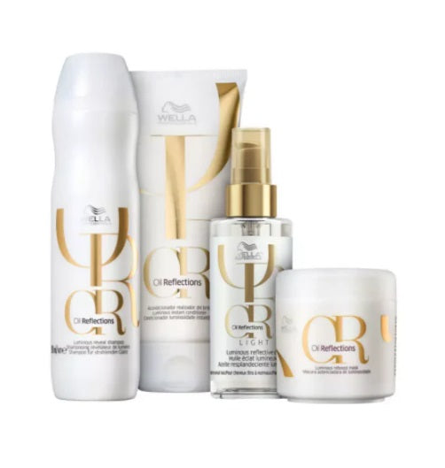 Kit Wella Professionals Oil Reflections Light (4 Produtos)