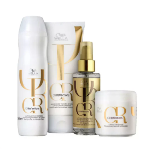 Kit Wella Professionals Oil Reflections Luminous (4 Produtos)