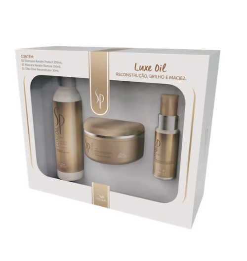 Kit SP System Professional Luxe Oil Keratin (Caixa Presente)