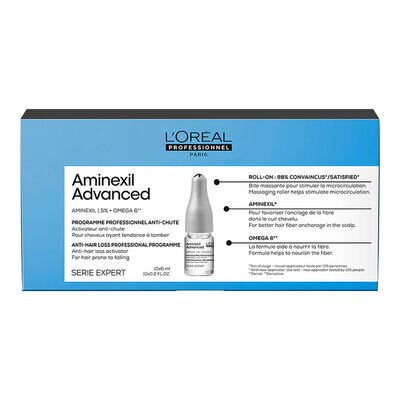 L'Oréal Professionnel Aminexil Advanced - Ampolas Capilares 10x6ml