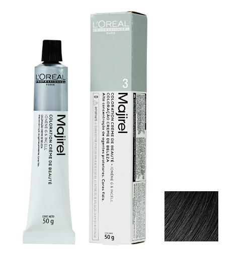 L'Oréal Professionnel Majirel 3.0 Castanho Escuro - Coloração 50g