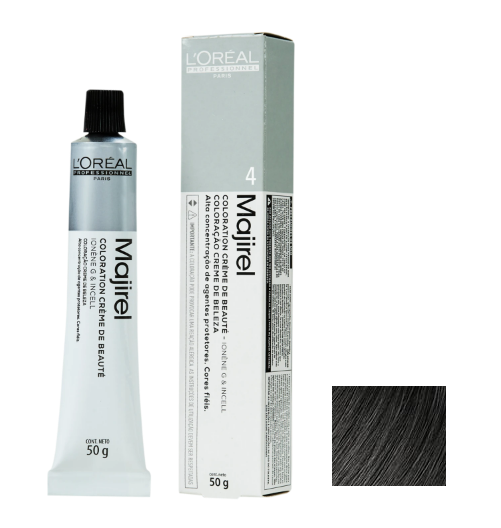 L'Oréal Professionnel Majirel 4 Castanho - Coloração 50g