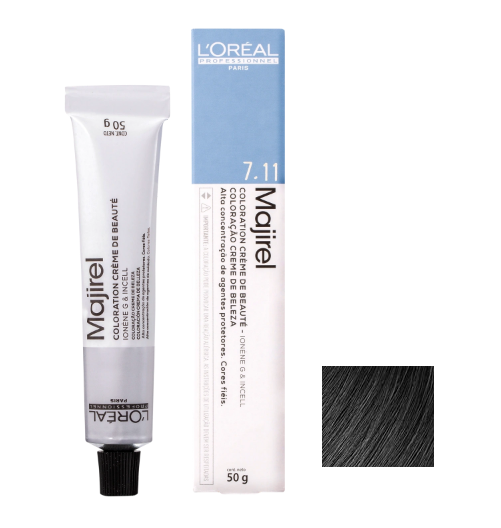 L'Oréal Professionnel Majirel 7.11 Louro Cinza Profundo - Coloração 50g