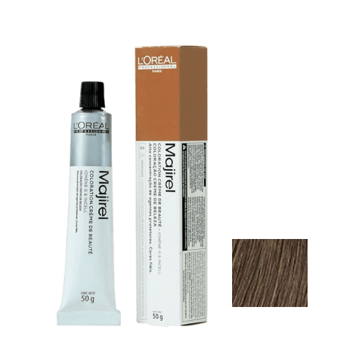 L'Oréal Professionnel Majirel 7.8 Louro Marrom Natural - Coloração 50g