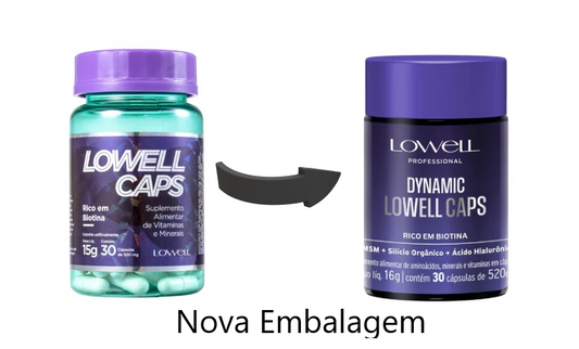 Lowell Dynamic Caps - Suplemento Alimentar 16g