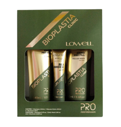 Lowell Bioplastia Clinic Home Care Kit Trio (3 Produtos)