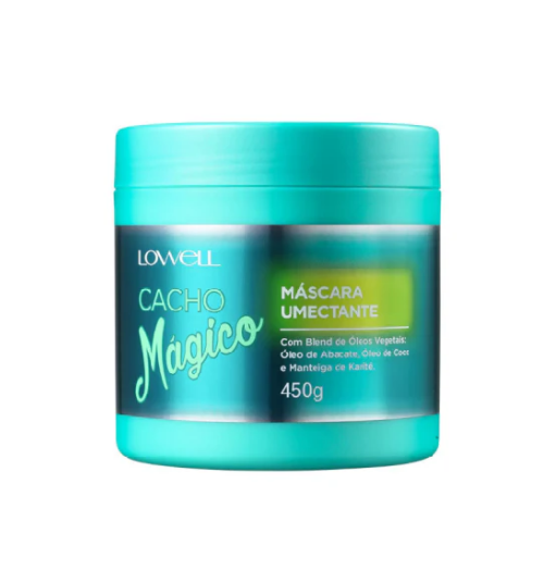 Lowell Cacho Mágico Umectante - Máscara Capilar 450g