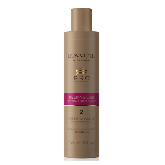 Lowell Keeping Liss Sem Formol - Creme Alisante 450ml