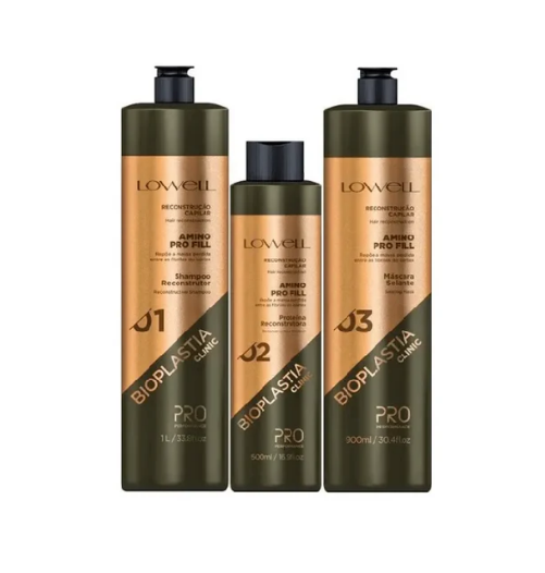 Lowell Kit Bioplastia Clinic Profissional Trio
