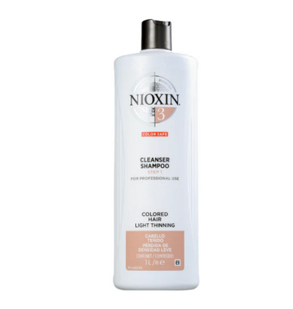 Nioxin Sistema 3 - Shampoo Contra Afinamento Capilar 1L