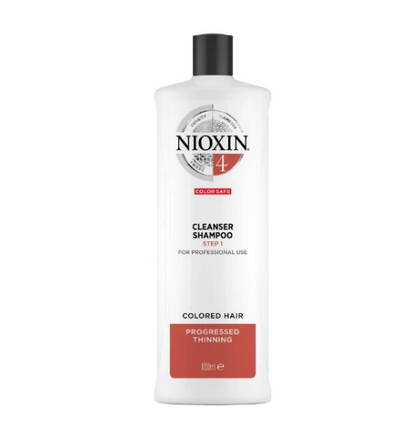 Nioxin Sistema 4 - Shampoo Contra Afinamento Capilar 1L