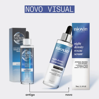 Nioxin Night Density Rescue - Sérum de Tratamento Noturno 70ml