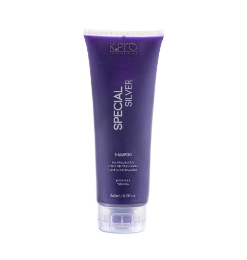 K.Pro Caviar Special Silver Blond - Shampoo Desamarelador 240ml