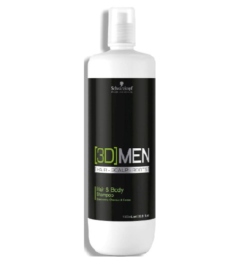 Schwarzkopf 3D Mension Shampoo Cabelo e Corpo 1L