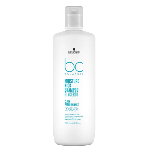 Schwarzkopf Professional BC Bonacure Clean Performance Moisture Kick - Shampoo 1L - Promoção