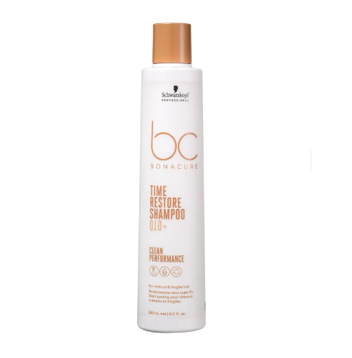 Schwarzkopf Professional BC Bonacure Clean Performance Time Restore Q10+ Shampoo 250ml - Promoção