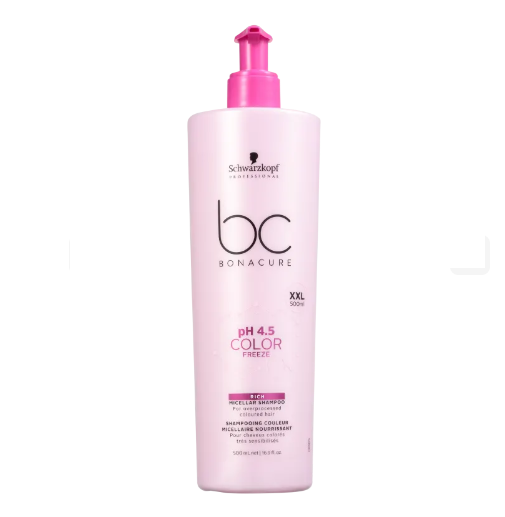 Schwarzkopf Professional BC Bonacure pH 4.5 Color Freeze Micellar Rich - Shampoo 500ml