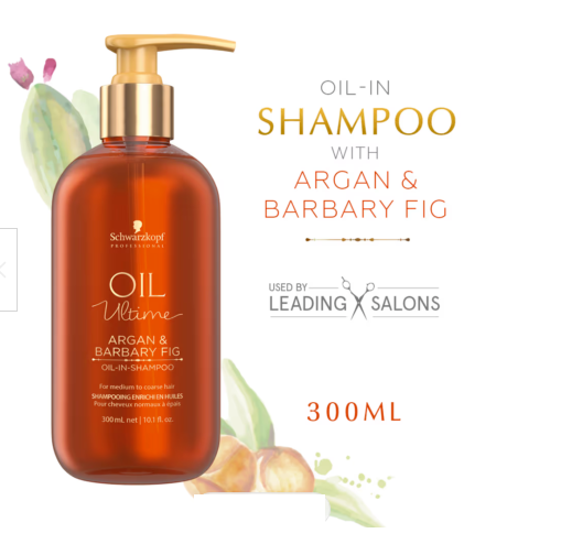 Schwarzkopf Professional Oil Ultime - Shampoo Oil-In de Argan & Barbary Fig 300ml
