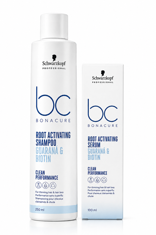 Kit Schwarzkopf BC Scalp Genesis Root Activating Shampoo 250ml + Sérum 100ml