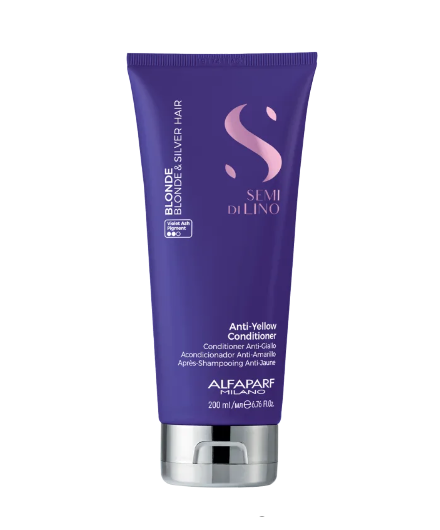 Alfaparf Semi Di Lino Blonde Anti-Yellow - Condicionador 200ml