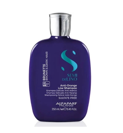 Alfaparf Semi di Lino Brunete Brown e Dark Anti Orange  - Shampoo 250ml