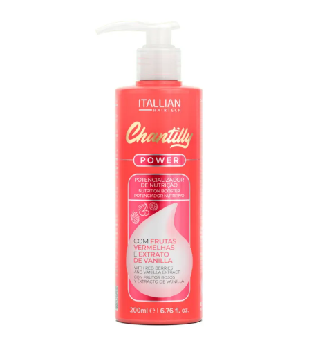 Itallian Hairtech Chantilly Power - Potencializador de Nutrição 200ml