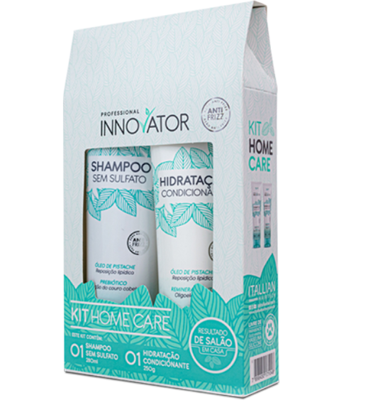 Kit Home Care Innovator Com Shampoo e Hidratação (02 produtos)