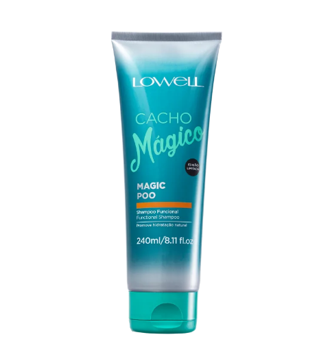 Lowell Cacho Mágico Magic Poo - Shampoo sem Sulfato 240ml