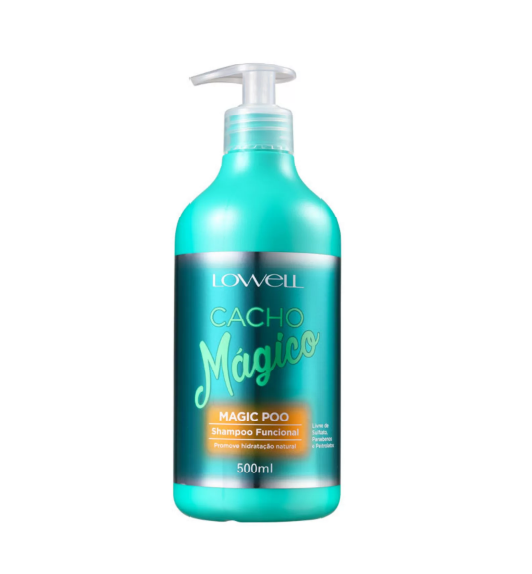 Lowell Cacho Mágico Magic Poo - Shampoo sem Sulfato 500ml