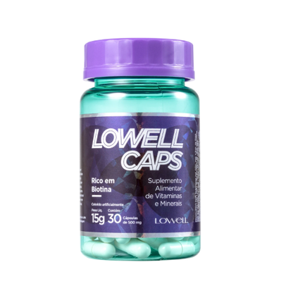 Lowell Caps - Suplemento Alimentar 30 Capsulas