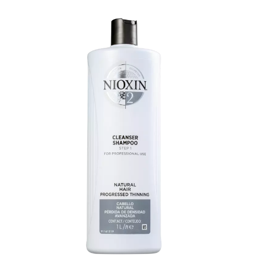 Nioxin Sistema 2 - Shampoo Contra Afinamento Capilar 1L