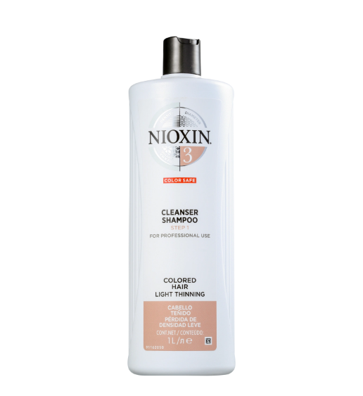 Nioxin Sistema 3 - Shampoo Contra Afinamento Capilar 1L
