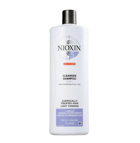 Nioxin Sistema 5 - Shampoo Contra Afinamento Capilar 1L